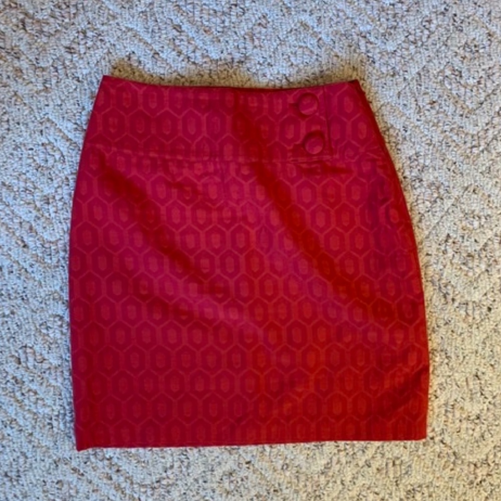 Geometric Mini Skirt
